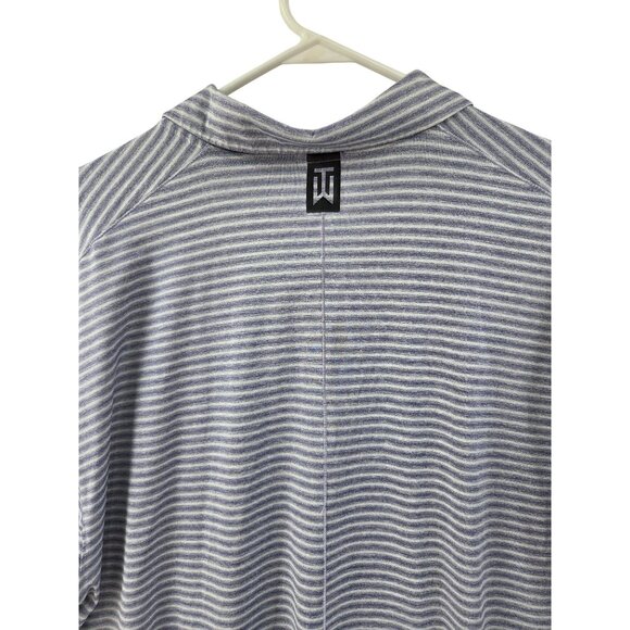 Nike Dri-Fit Men's Polo Shirt Pullover Moisture Wicking Stripes Sz XL Athletic - Picture 5 of 6